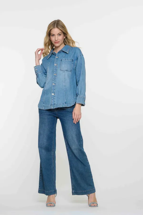 Geisha Wide Leg Jeans
