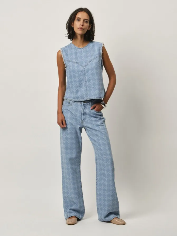 Dante 6 Laia Denim Top