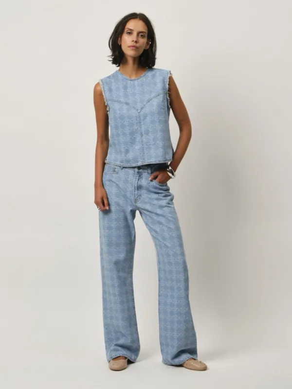Dante 6 Laia Denim Top