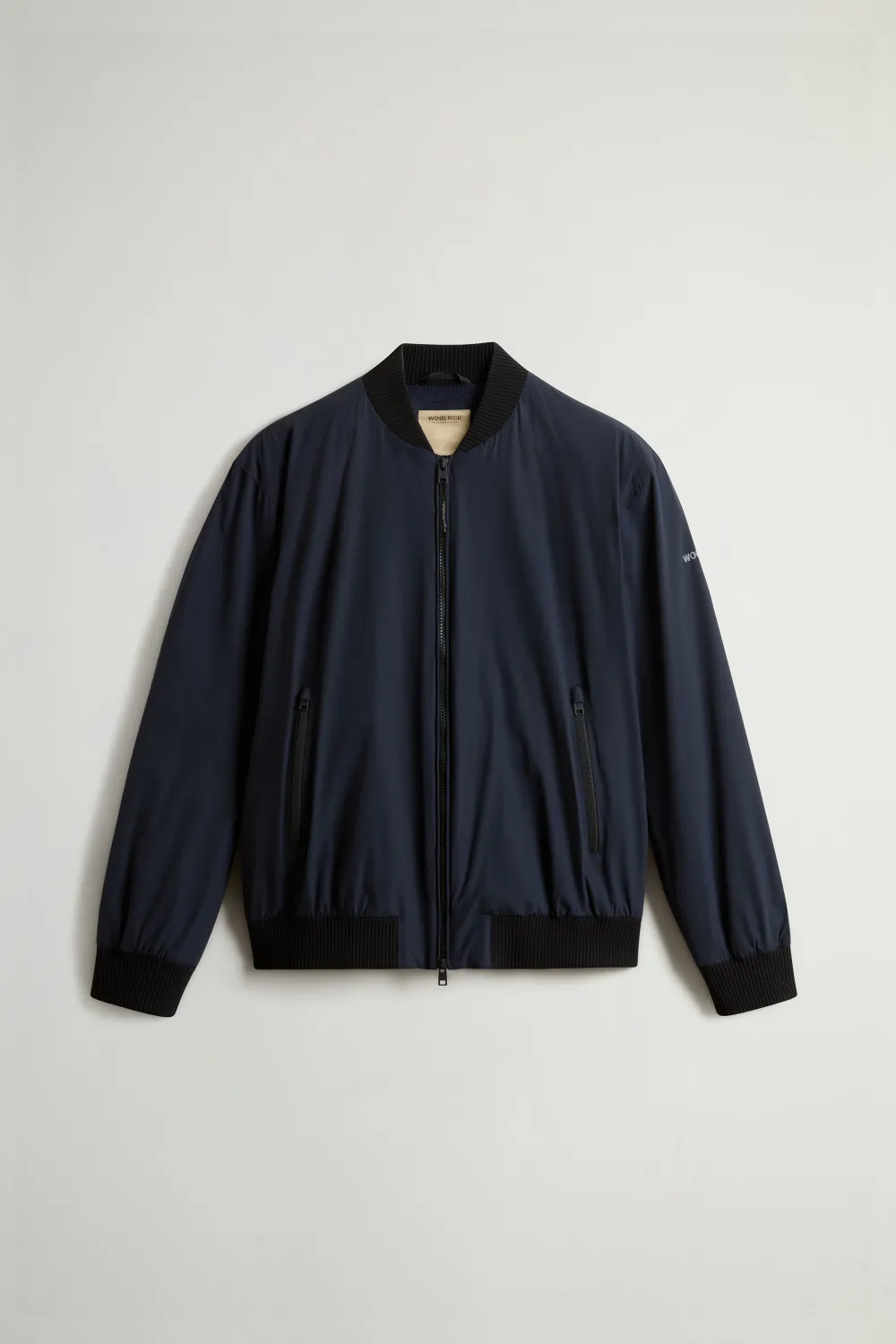 Woolrich Matt Stretch Bomber Jacket