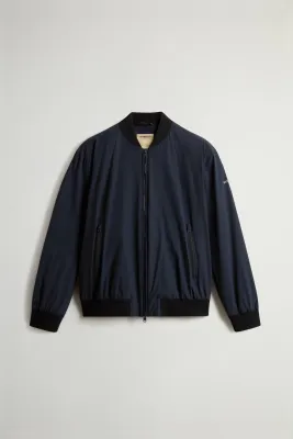 Woolrich Matt Stretch Bomber Jacket