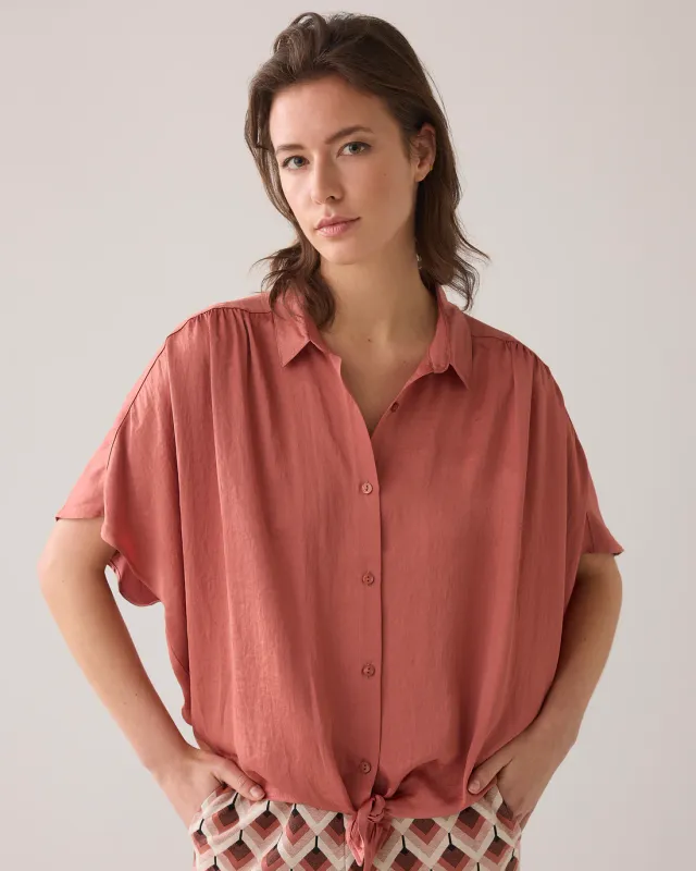Summum Blouse met Strikdetail