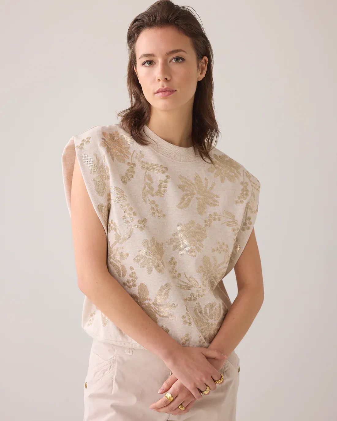 Summum Sweatshirt beig beige