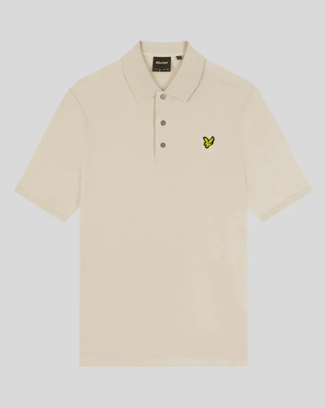 Lyle &amp; Scott Slub Polo