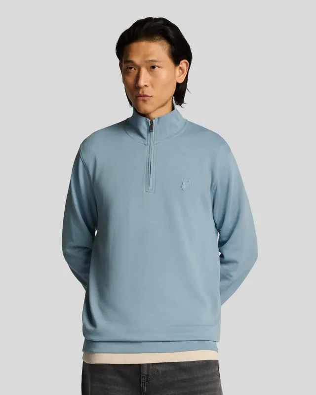 Lyle &amp; Scott Superfine Half Zip Sweater