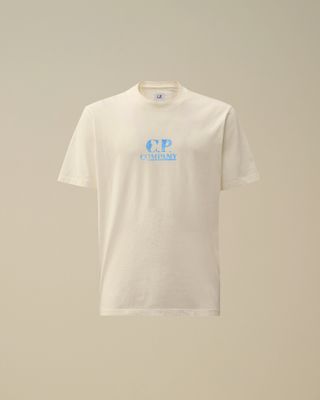 C.P. Company Jersey Graphic Logo T-Shirt
