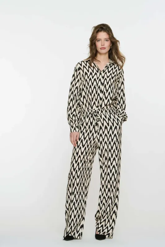 Geisha Broek met Zigzag