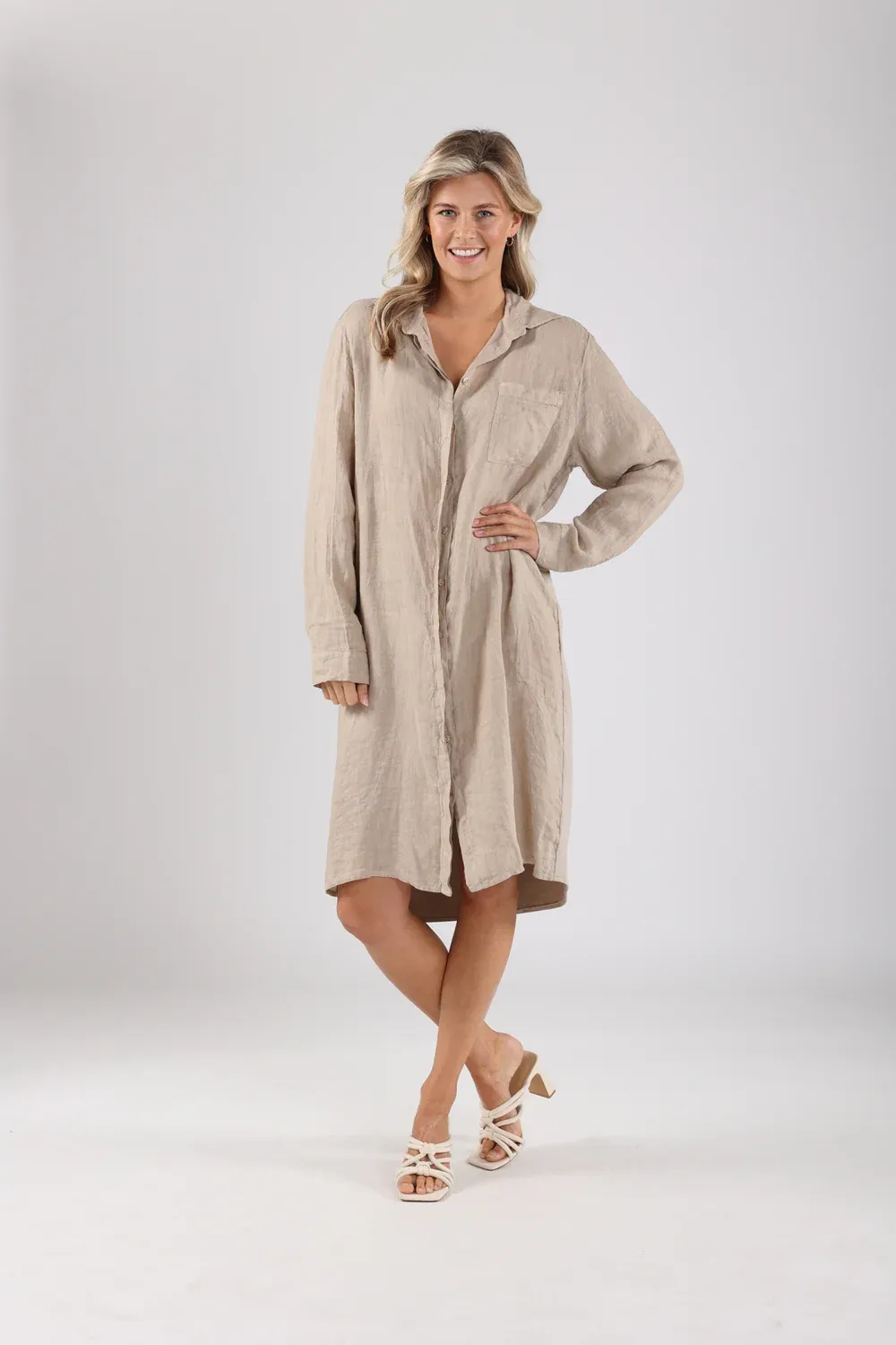 Nukus Sanne Dress Linnen