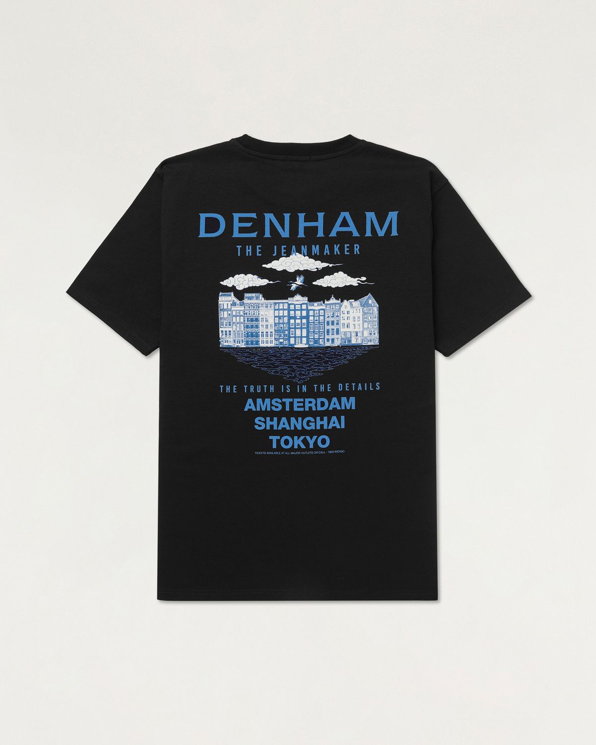 Denham Amsterdam Skyline T-Shirt