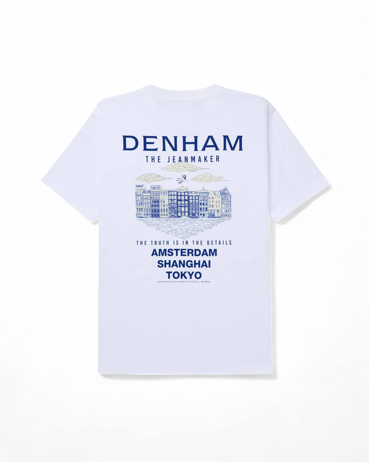 Denham Amsterdam Skyline T-Shirt