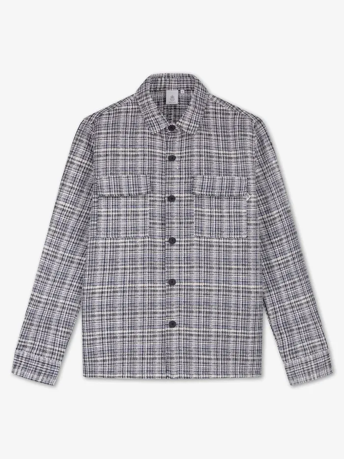 Law of the Sea Octopus Check Overshirt