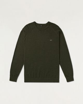 Denham Scissor Raglan Crew Trui