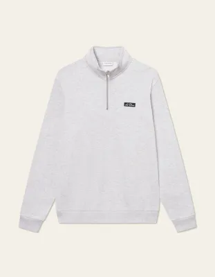 Les Deux Patch Half Zip Sweater