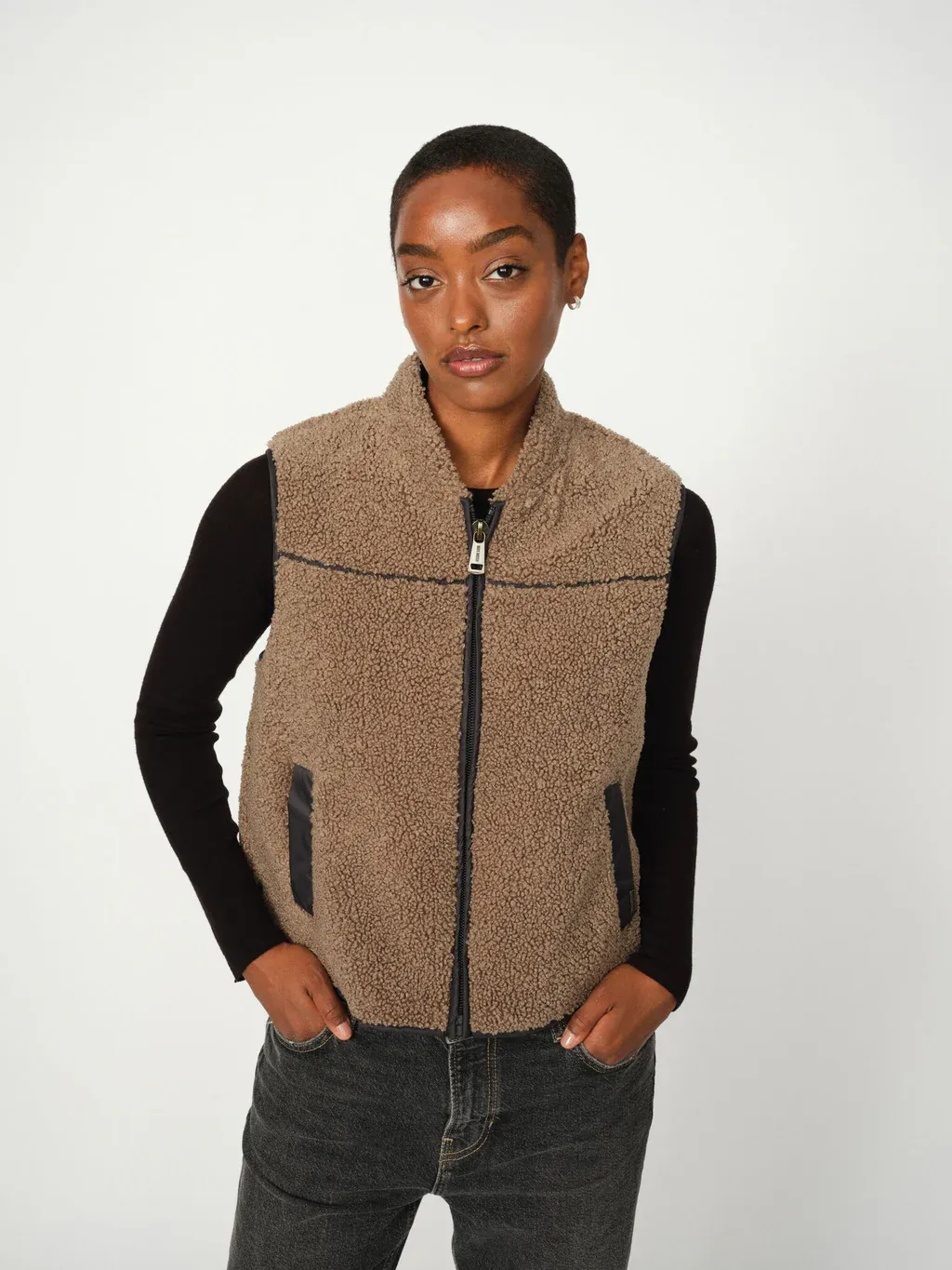 Mos Mosh Rowe Teddy Waistcoat