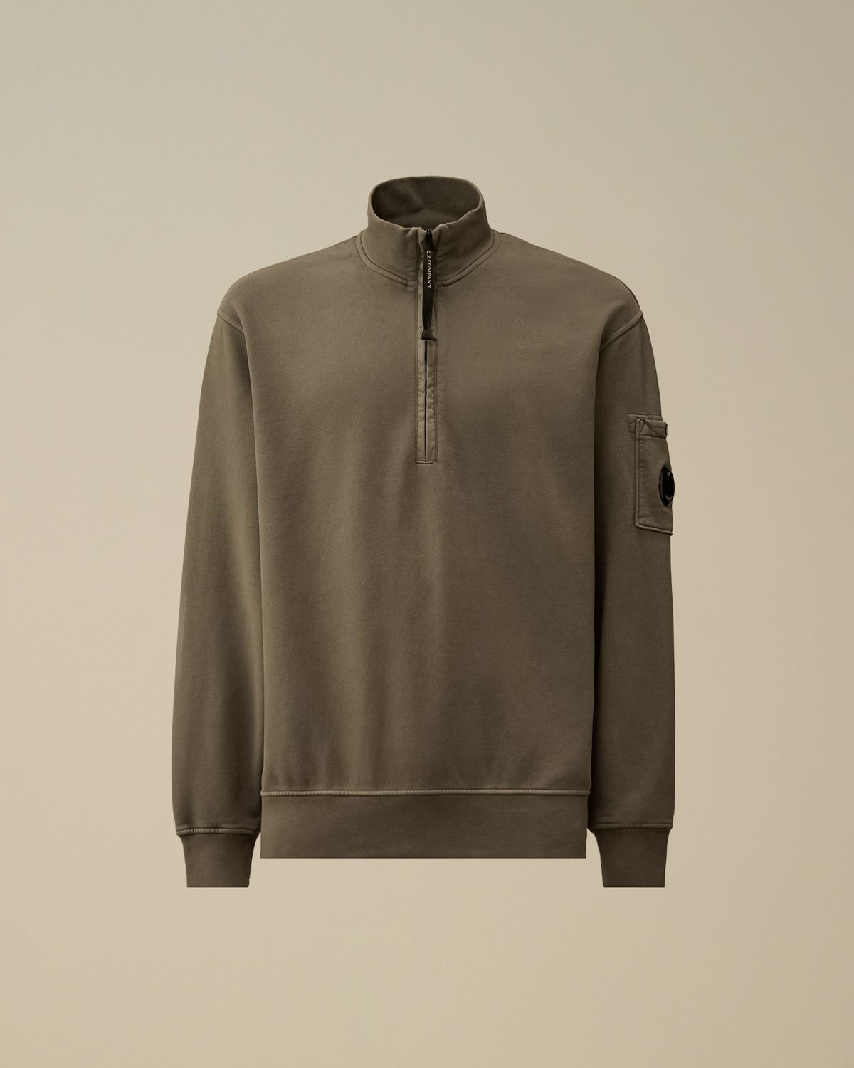 C.P. Company Brushed Half Zip Sweater