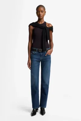 7 For Allmankind Calie Straight Jeans