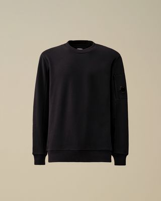 C.P. Company Diagonal Raised Fleece Sweater