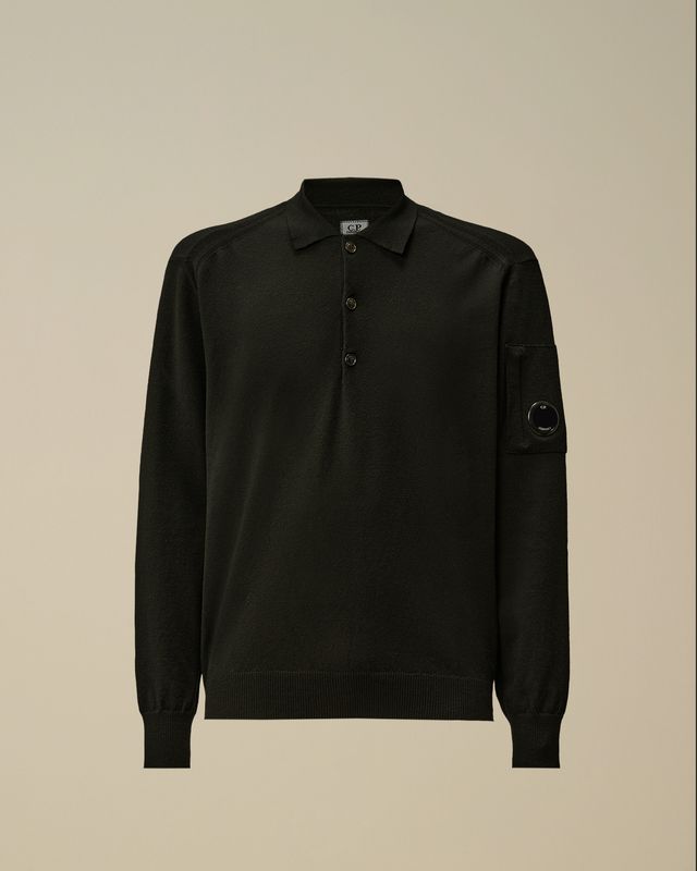 C.P. Company Extrafine Merino Wool Polo