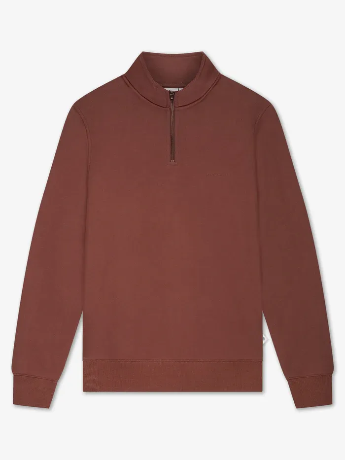 Law of the Sea Mind Half Zip Sweater