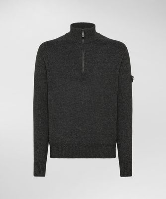 Peuterey Braille 03 Wool Half Zip Trui