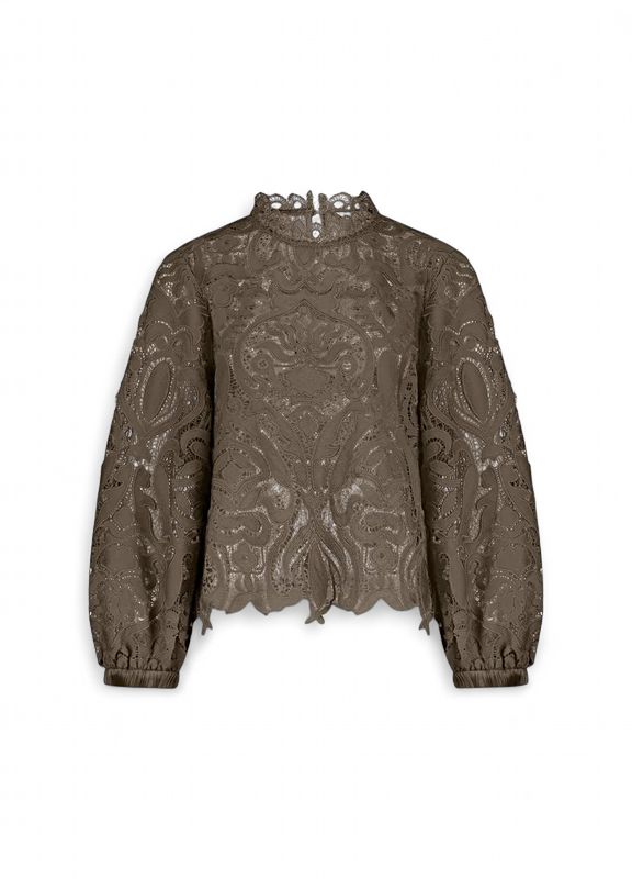 Summum Boxy Kanten Top