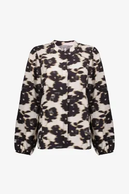 Geisha Blouse met Bloemenprint