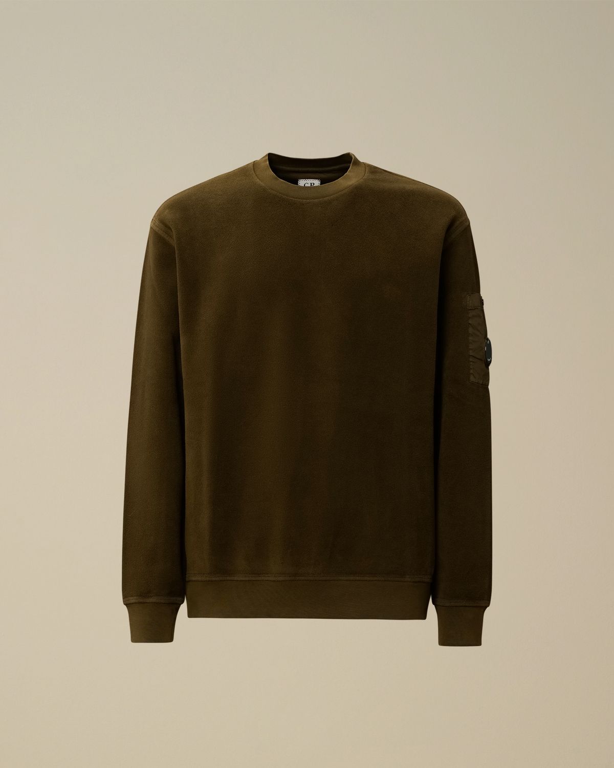 C.P. Company Brushed Emerized Fleece Sweater