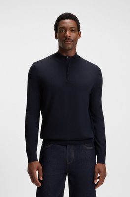 BOSS Black Ebenji Half Zip Trui