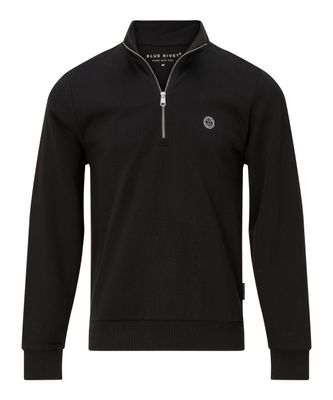 Blue Rivet Half Zip Sweater