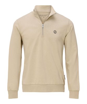 Blue Rivet Half Zip Sweater