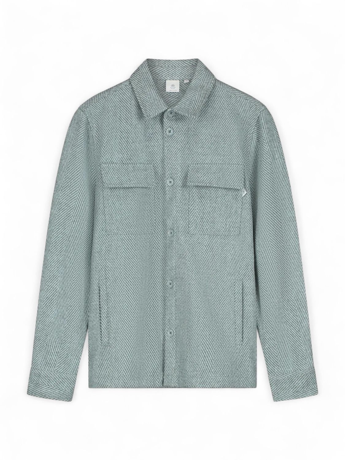 Law of the Sea Optica Brushed Overshirt