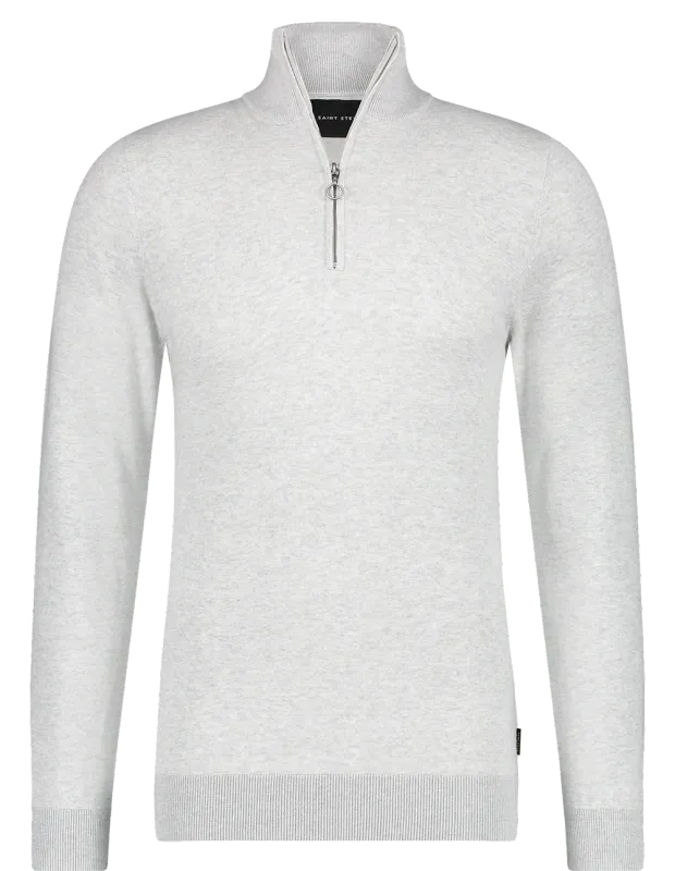 Saint Steve Cas Half Zip Trui