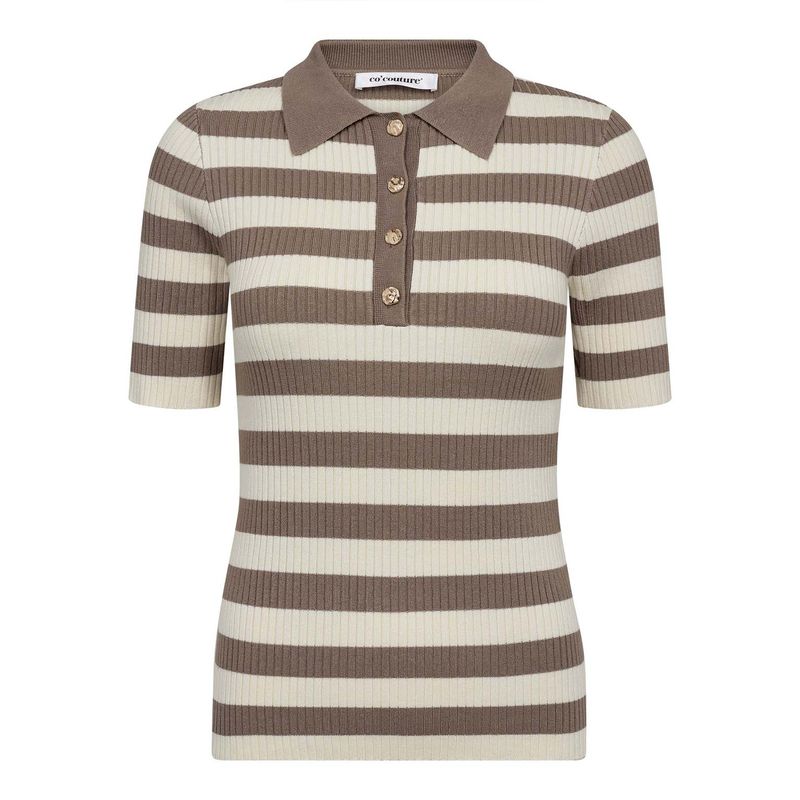 Co'Couture BonnyCC Stripe Polo