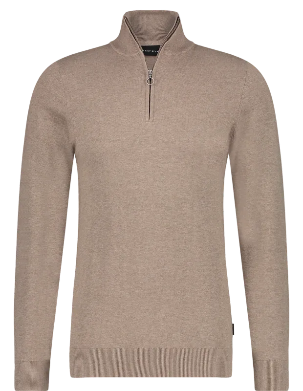 Saint Steve Cas Half Zip Trui