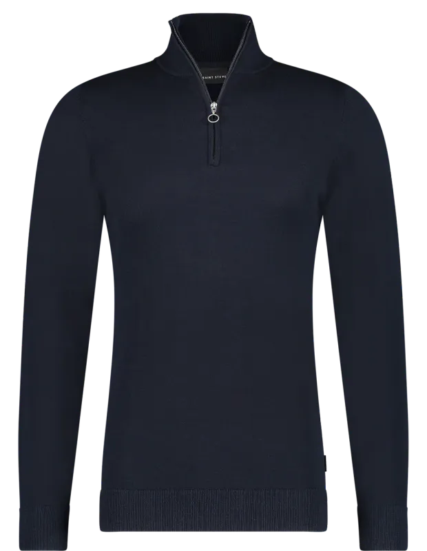 Saint Steve Cas Half Zip Trui