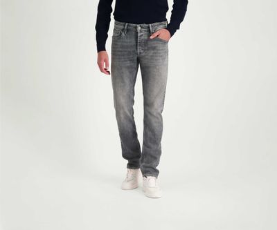 Blue Rivet Slim Light Grey Used Jeans