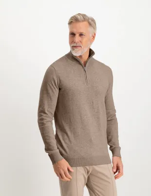 Saint Steve Cas Half Zip Trui