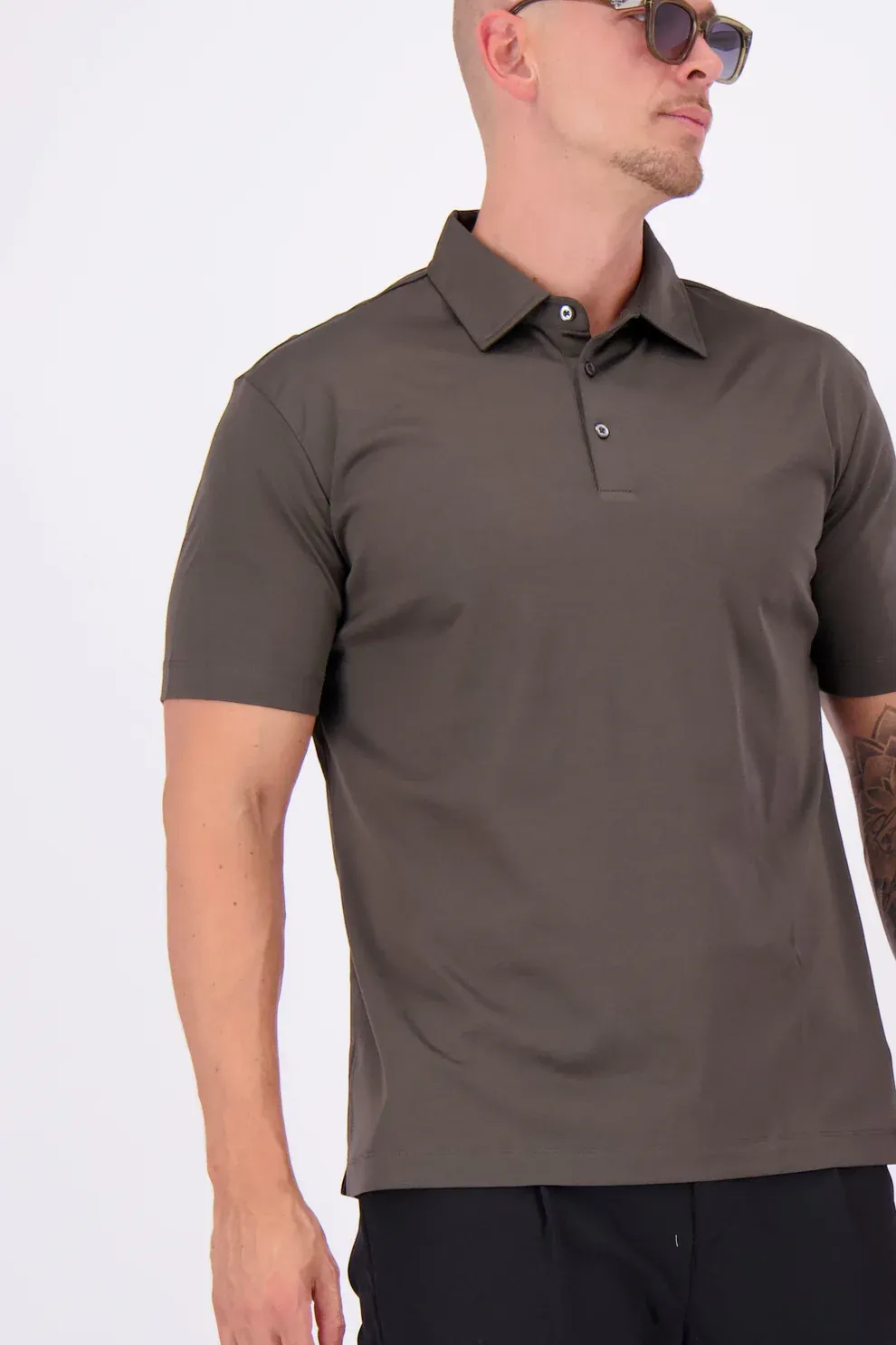 Les Brutes Mercerized Polo