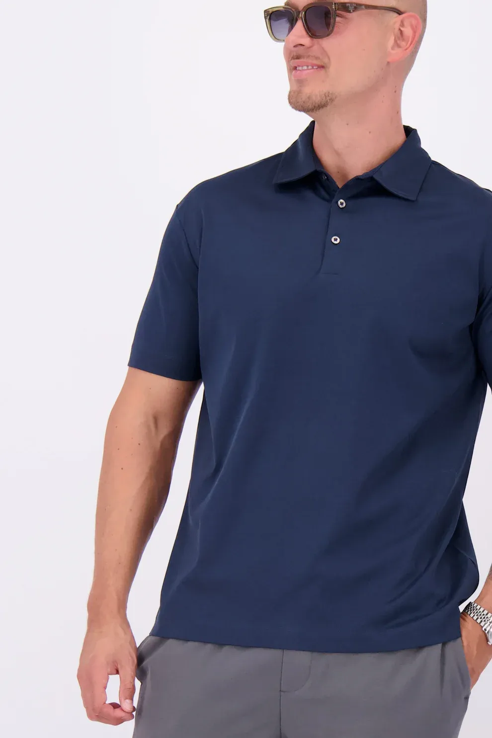 Les Brutes Mercerized Polo