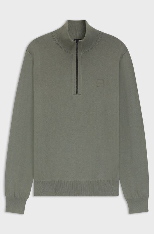 BOSS Orange Kanobix Half Zip Trui