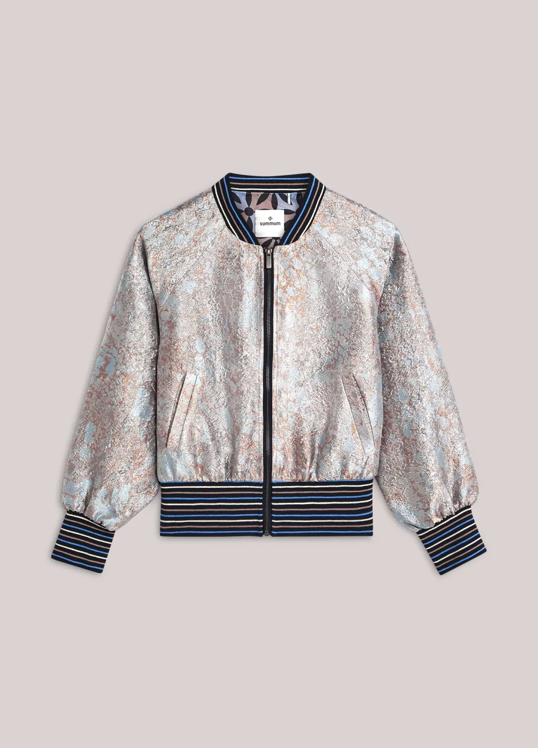 Summum Jacquard Bomber Jacket