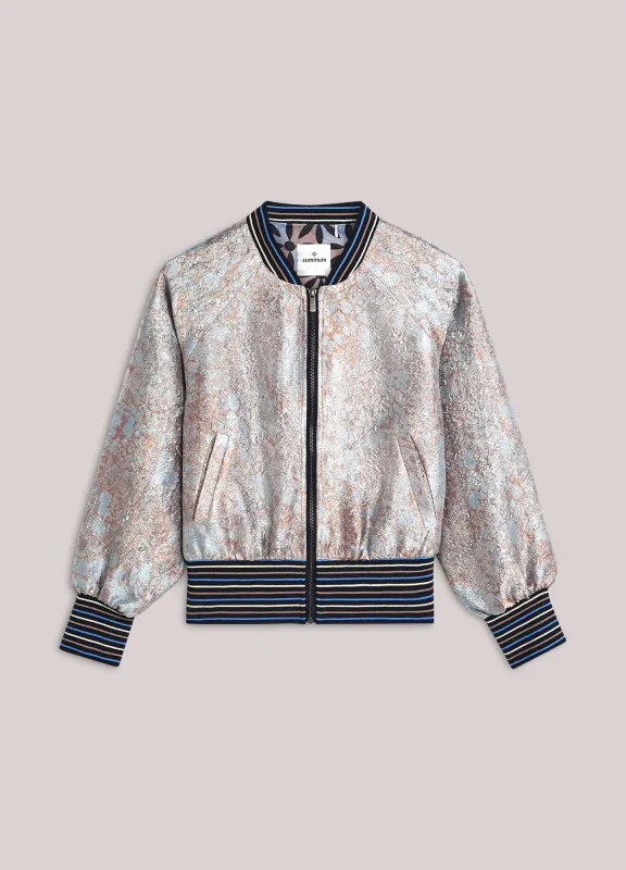 Summum Jacquard Bomber Jacket