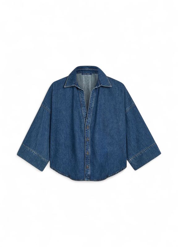 Summum Kimono Denim Blouse