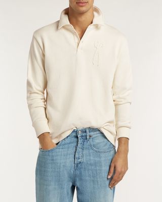 Denham Scissor Patch Polo
