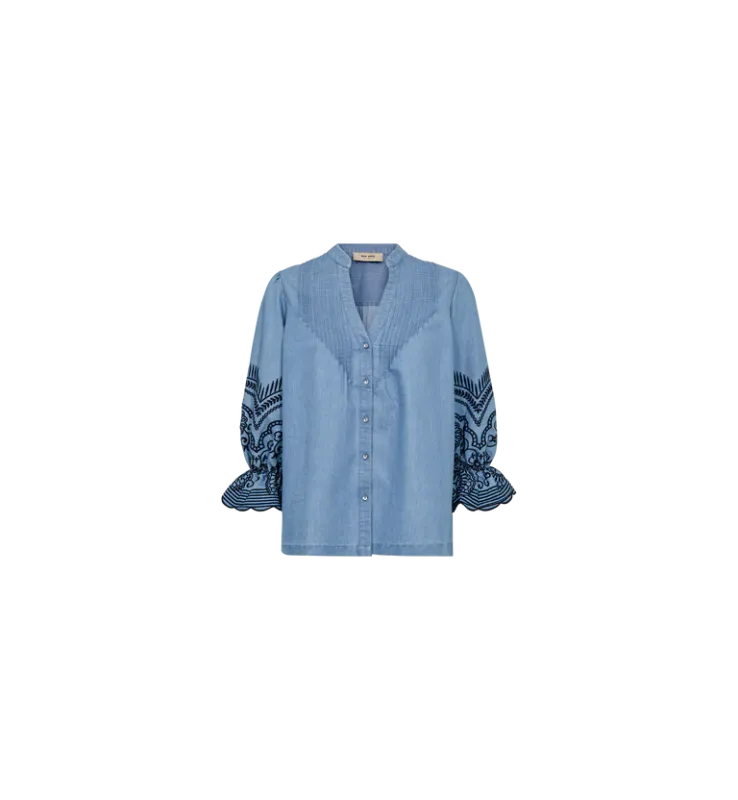 Mos Mosh Stomin Emb Blouse