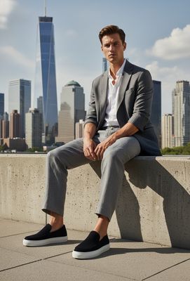 Blackstone Lapis Rowan Loafer