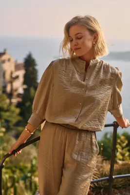 Nukus Lilly Blouse Shiny