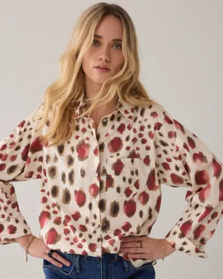 Summum Blouse met Animalprint