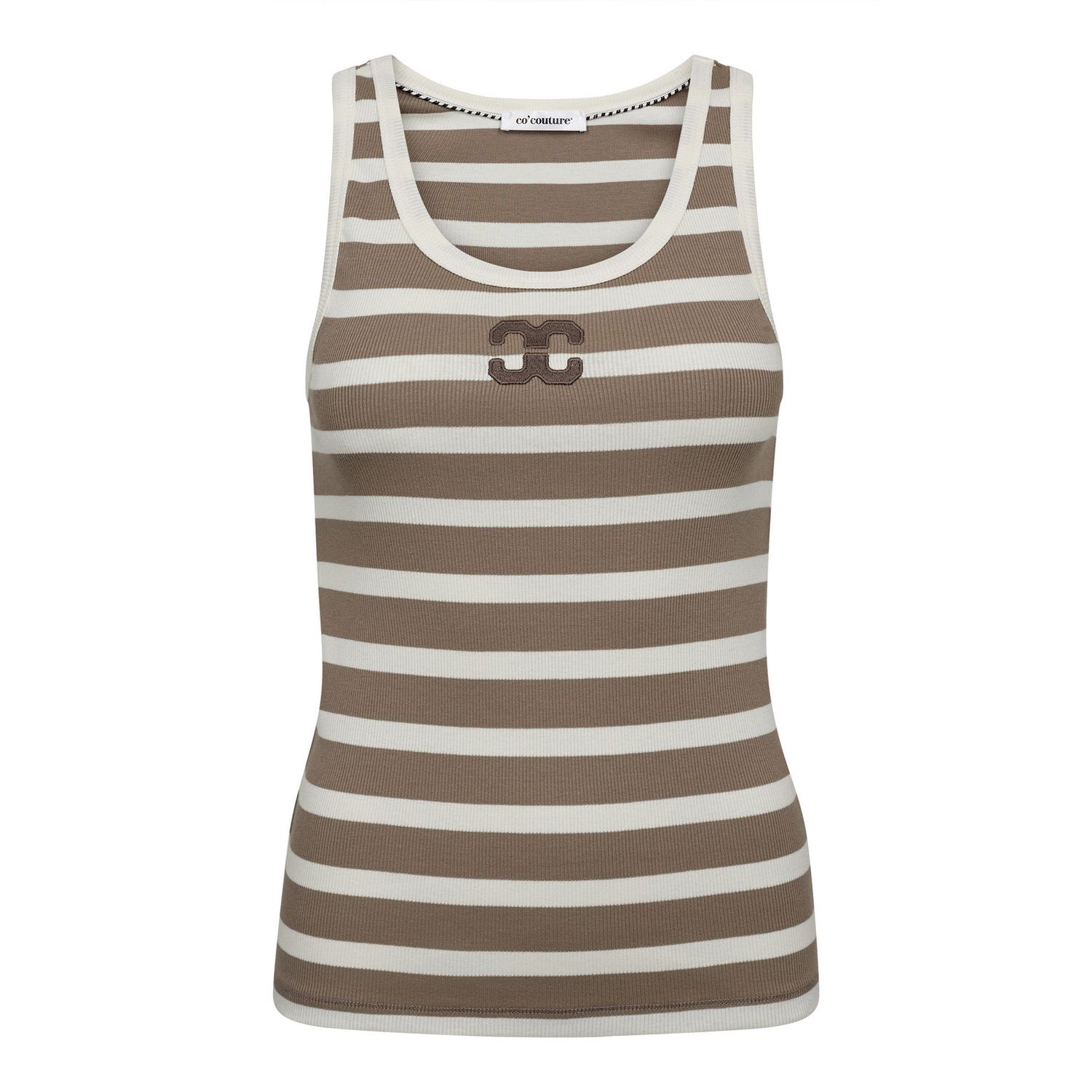 Co'Couture Granny Rib Tank Top