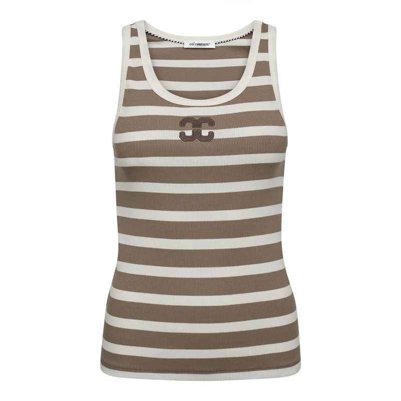 Co'Couture Granny Rib Tank Top